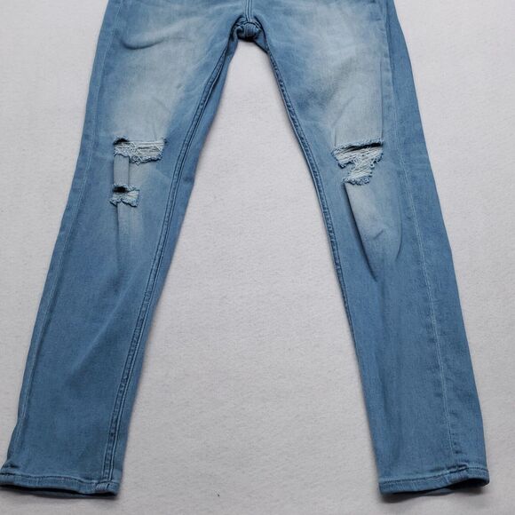 Vigoss Casual Button Zip Denim Medium Wash Jeans Womens Size 27 Blue - Picture 5 of 7